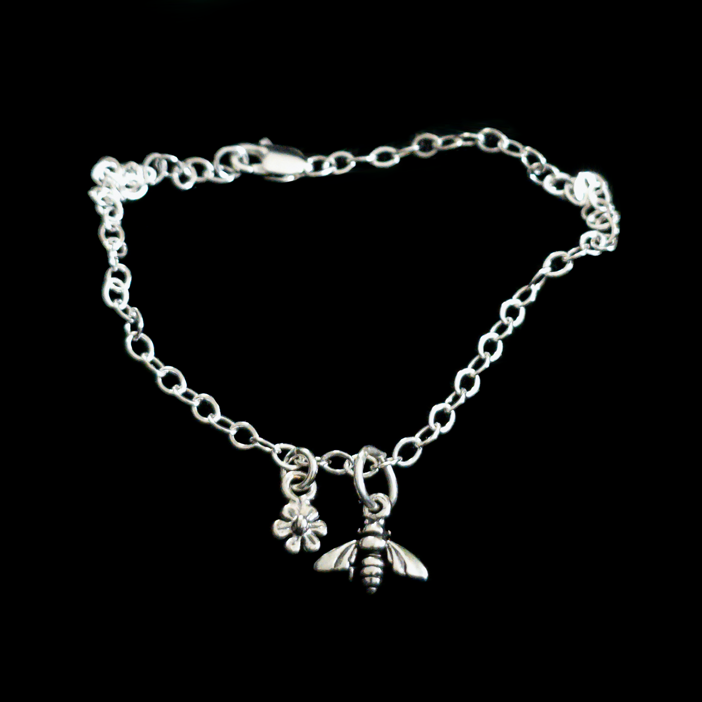 Bee & Daisy Charm Bracelet