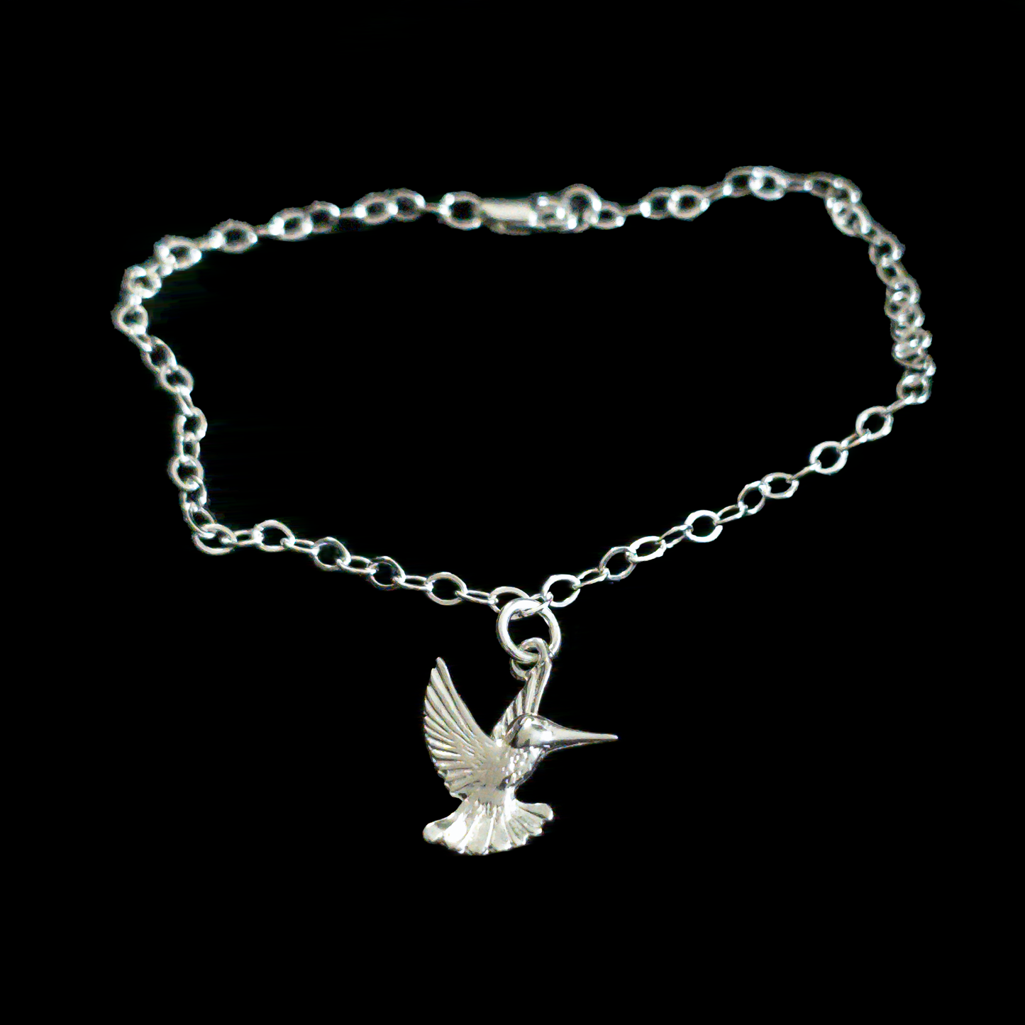 Hummingbird Charm Bracelet
