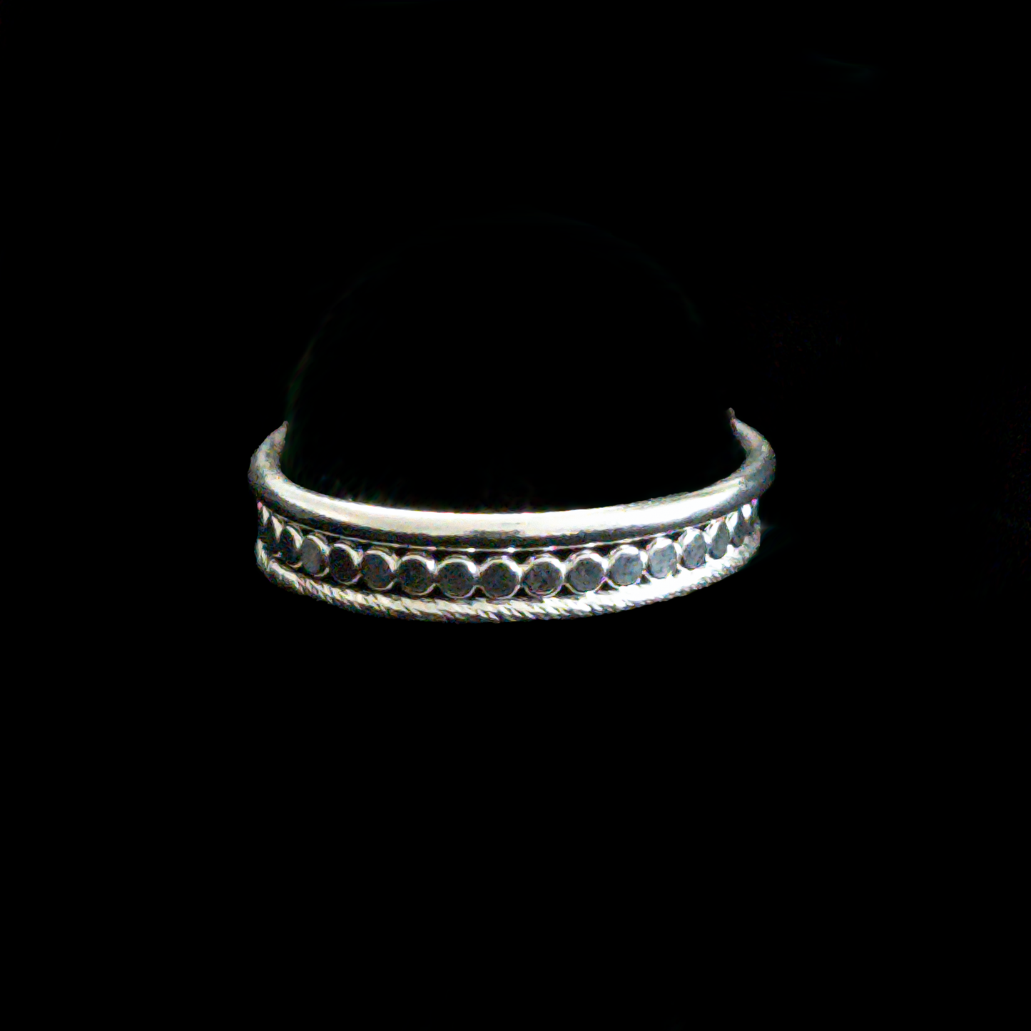 Antiquity Stack - Silver Ring Set
