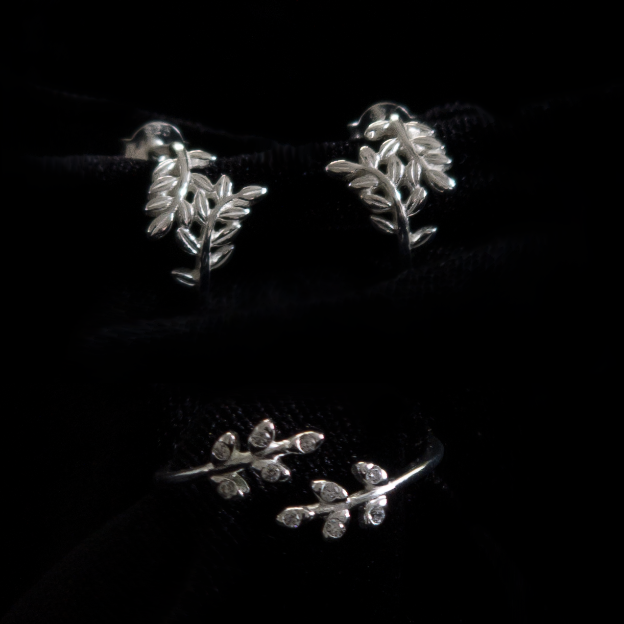 Silver Vine Set